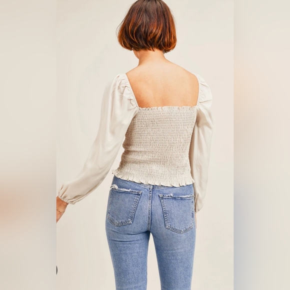 RESET by Jane, Abby oatmeal Top 🤍 - Picture 2 of 2